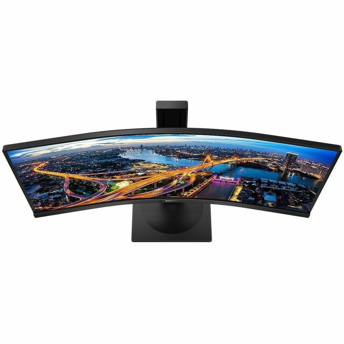 Philips B-Line 346B1C 34" Class UW-QHD Curved Screen LED Monitor - 21:9 - Textured Black