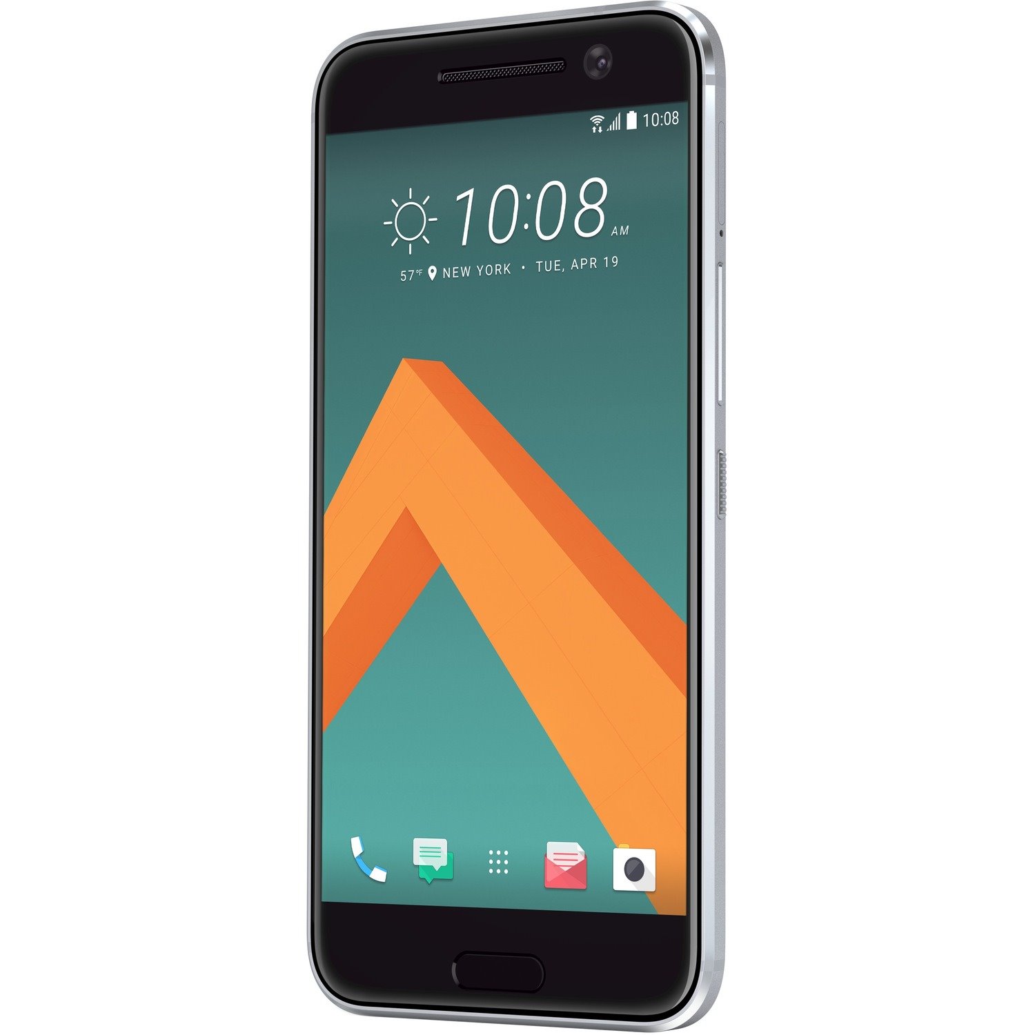 HTC 10 32 GB Smartphone - 13.2 cm (5.2") Super LCD 5 QHD 2560 x 1440 - 4 GB RAM - Android 6.0 Marshmallow - 4G - Glacier Silver