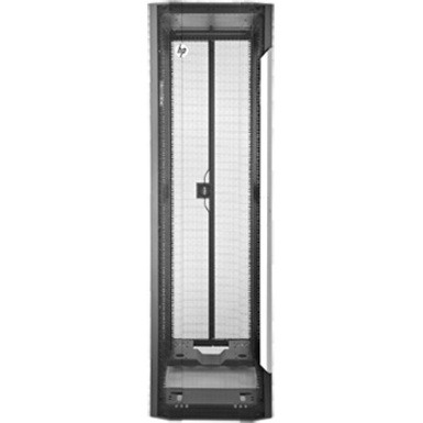 HPE Intelligent 842 42U Rack-mountable Rack Cabinet - 482.60 mm Rack Width - Black, Silver