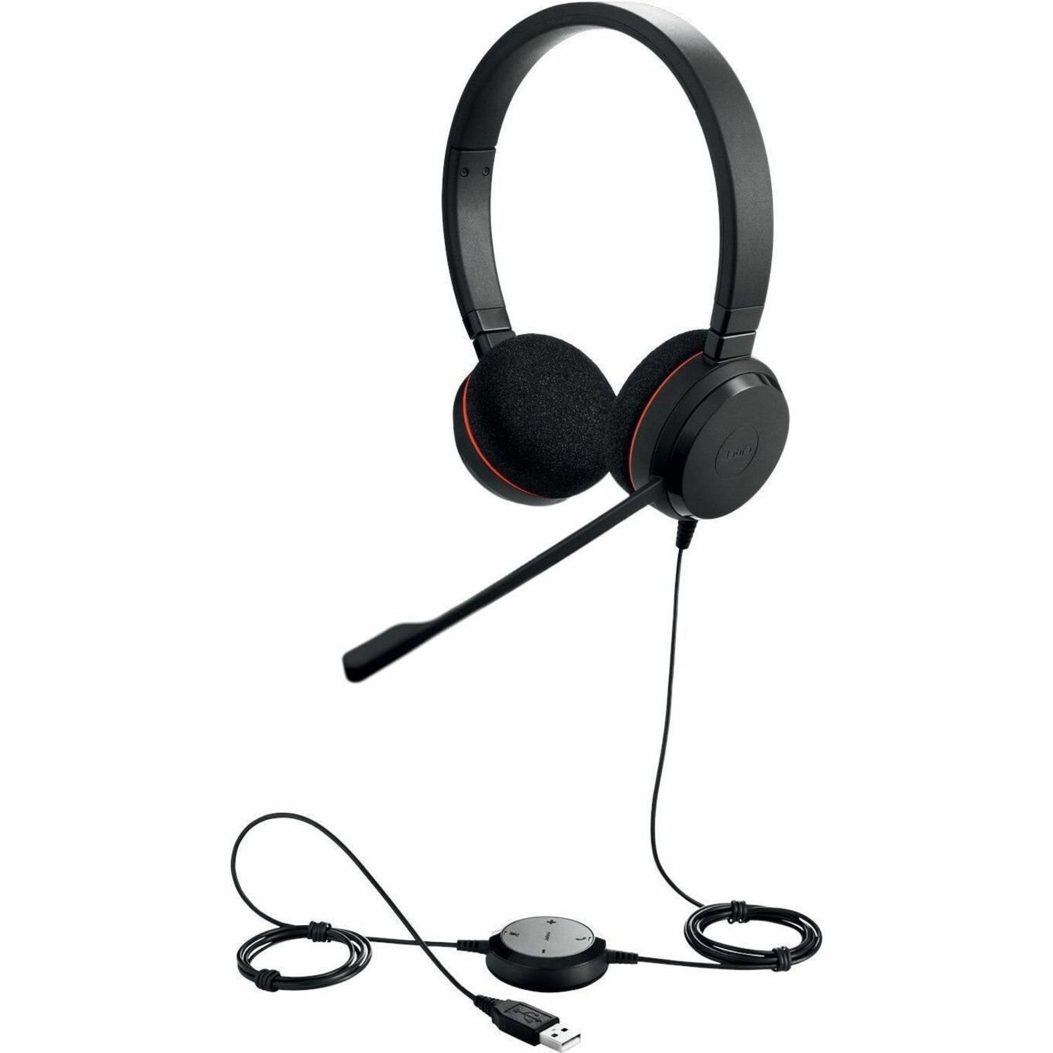 Jabra Evolve 20 Stereo Uc Usb C/A Adapte