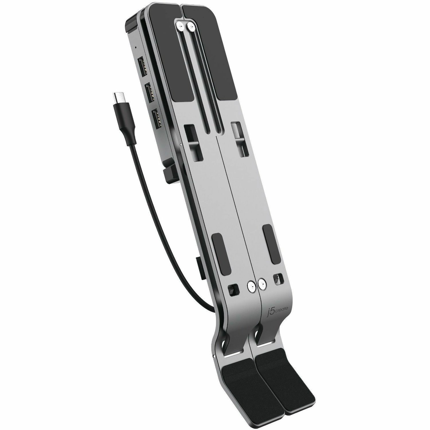 J5create Laptop Stand With Usb 4-Port Hub