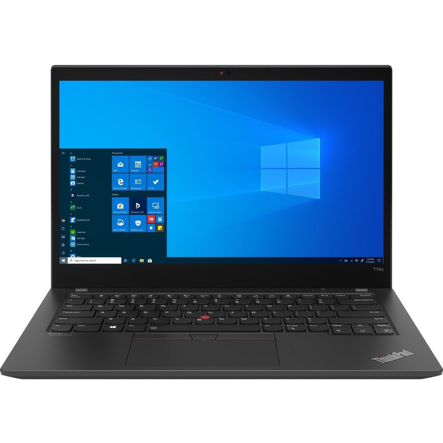 Lenovo ThinkPad T14s Gen 2 20WM007JAU 14" Notebook - Full HD - Intel Core i7 11th Gen i7-1165G7 - 16 GB - 512 GB SSD - Villi Black