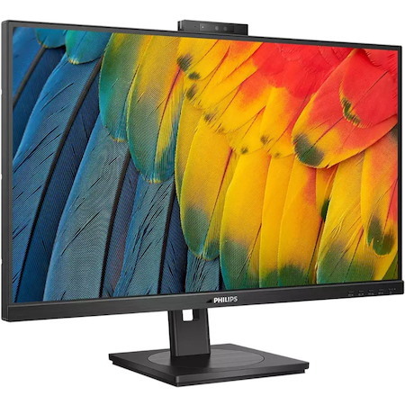 Philips 24B1U5301H 24" Class Webcam Full HD LCD Monitor - 16:9 - Textured Black
