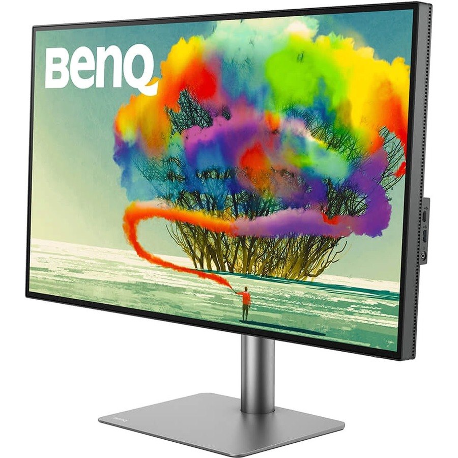 BenQ PD3220U 32" 4K UHD IPS Thunderbolt3 Calibrated LCD Monitor for Designer - 16:9 - Gray