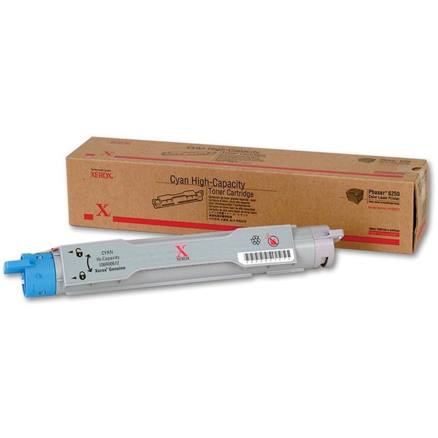 Xerox 106R00672 Original Laser Toner Cartridge - Cyan Pack