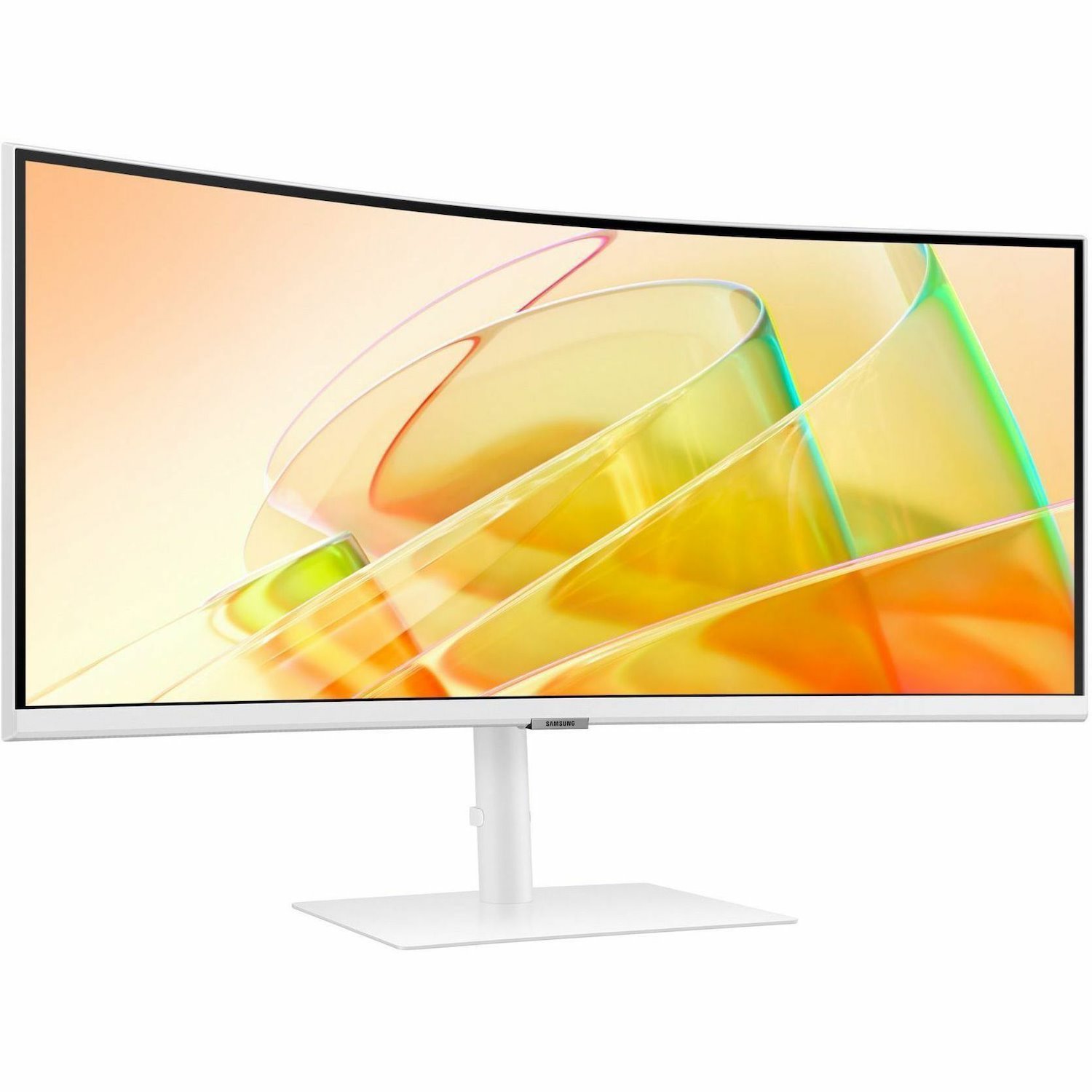 Samsung ViewFinity S6 S34C650TAU 34" Class UW-QHD Curved Screen LED Monitor - 21:9 - Warm White