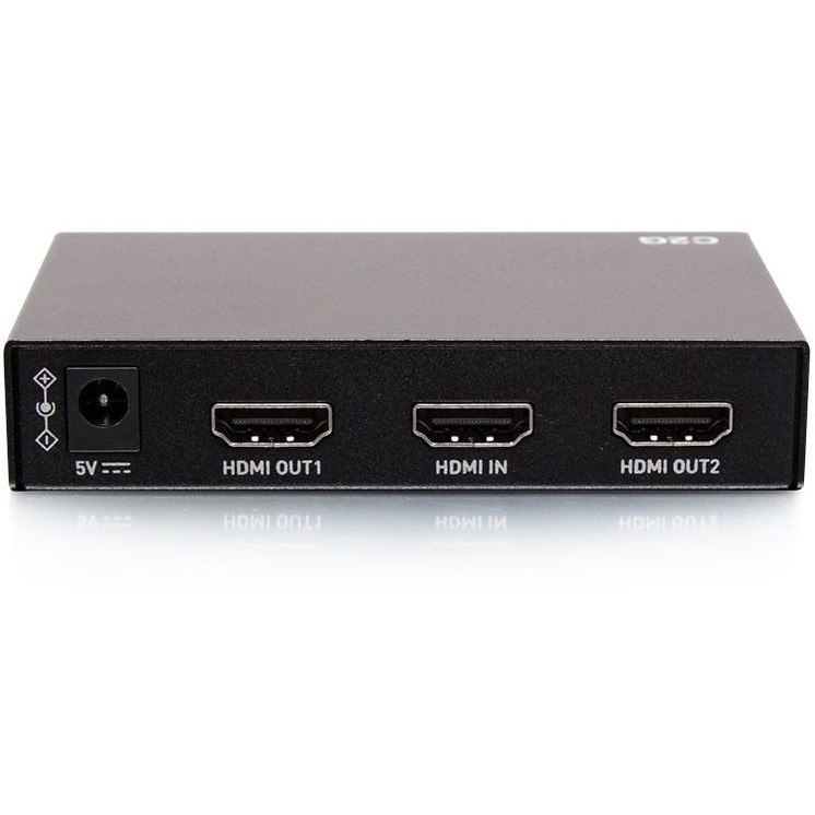 C2G 2-Port HDMI Distribution Amplifier Splitter - 4K 60Hz