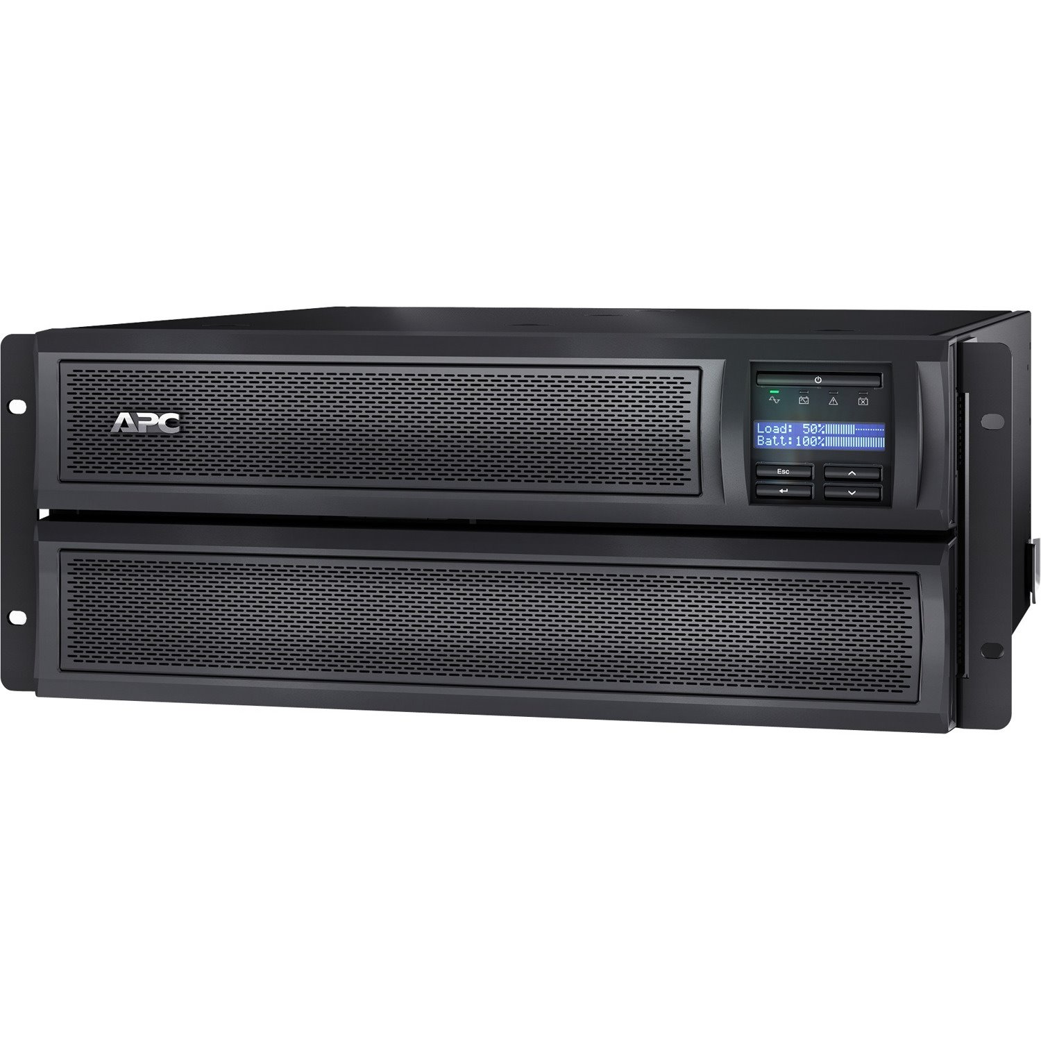 [TAA] APC Smart-UPS X, Line Interactive, 2000VA, Rack/tower convertible 4U, 100V-127V, 6x 5-15R+3x 5-20R+1x L5-20R NEMA,NMC,Extended runtime,Short depth,TAA