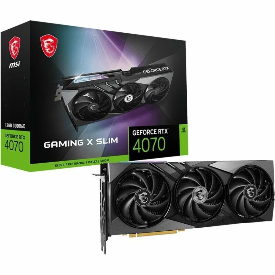 MSI NVIDIA GeForce RTX 4070 Graphic Card - 12 GB GDDR6X