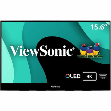 ViewSonic VX1655-4K-OLED 16" Class 4K UHD OLED Monitor - 16:9 - Black