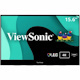 ViewSonic VX1655-4K-OLED 16" Class 4K UHD OLED Monitor - 16:9 - Black