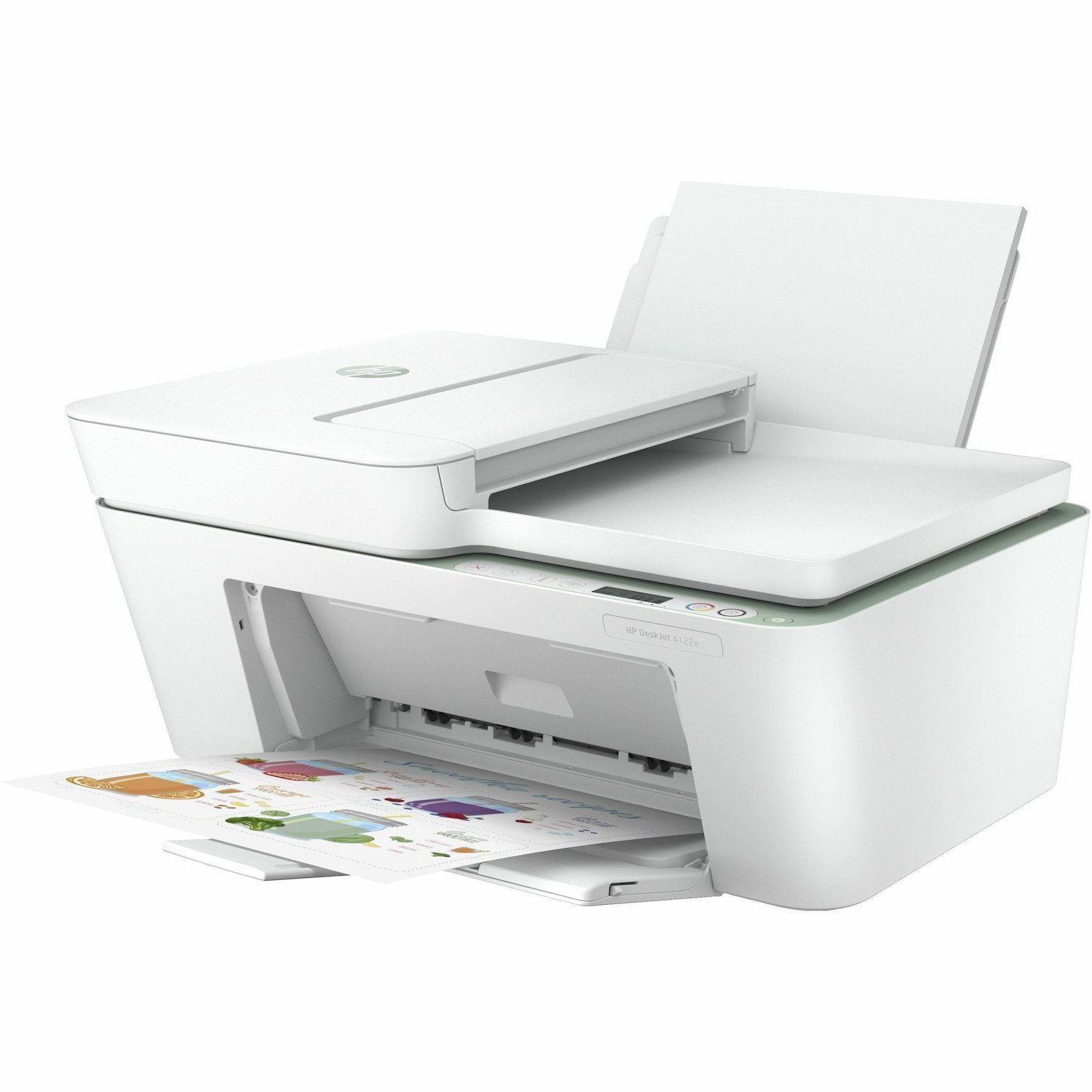HP Deskjet 4122e Wireless Inkjet Multifunction Printer - Colour - White