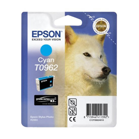 Epson UltraChrome T0962 Original Inkjet Ink Cartridge - Cyan Pack