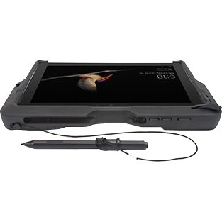 Kensington BlackBelt Rugged Carrying Case Microsoft Surface Go, Surface Go 2 Tablet - Black - TAA Compliant