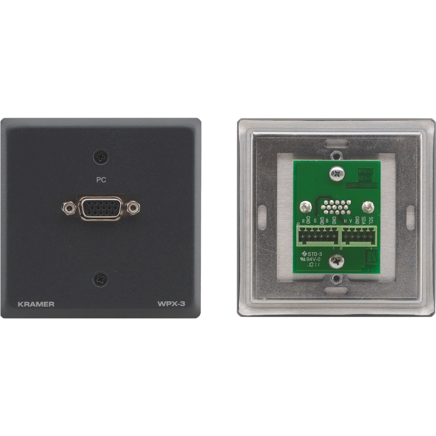 Kramer Computer Graphics Passive Wall Plate