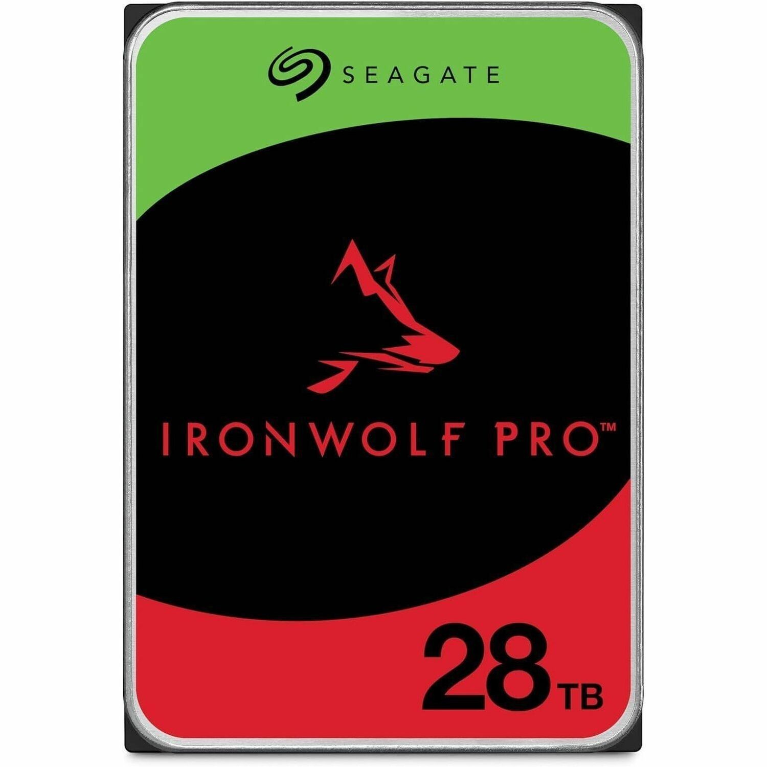 SEAGATE IRONWOLF PRO NAS 28TB, 3.5" SATA HARD DRIVE, 5YR WTY