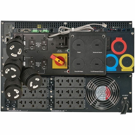 Eaton 9PX G2 11000VA 11000W 208/120V Online Double-Conversion UPS - Hardwired Input, 18x 5-20R and 3x L6-30R Outlets, Cybersecure Network Card, Maintenance Bypass, Extended Run, 7U Rack/Tower