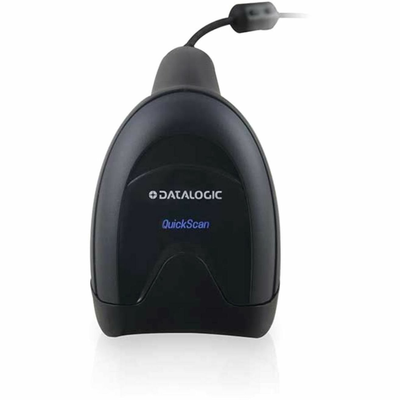 Datalogic QuickScan QD-2500 Retail, Self-checkout, Commercial Service, Hospitality, Transportation, Government Handheld Barcode Scanner Kit - Cable Connectivity - Black - USB Cable Included