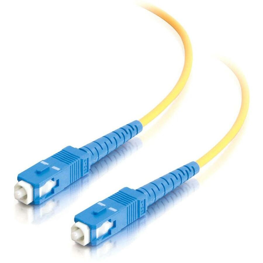 Cables To Go C2G Fiber Patch Cable, SC-SC, 9/125, Simplex, Singlemode, 9M