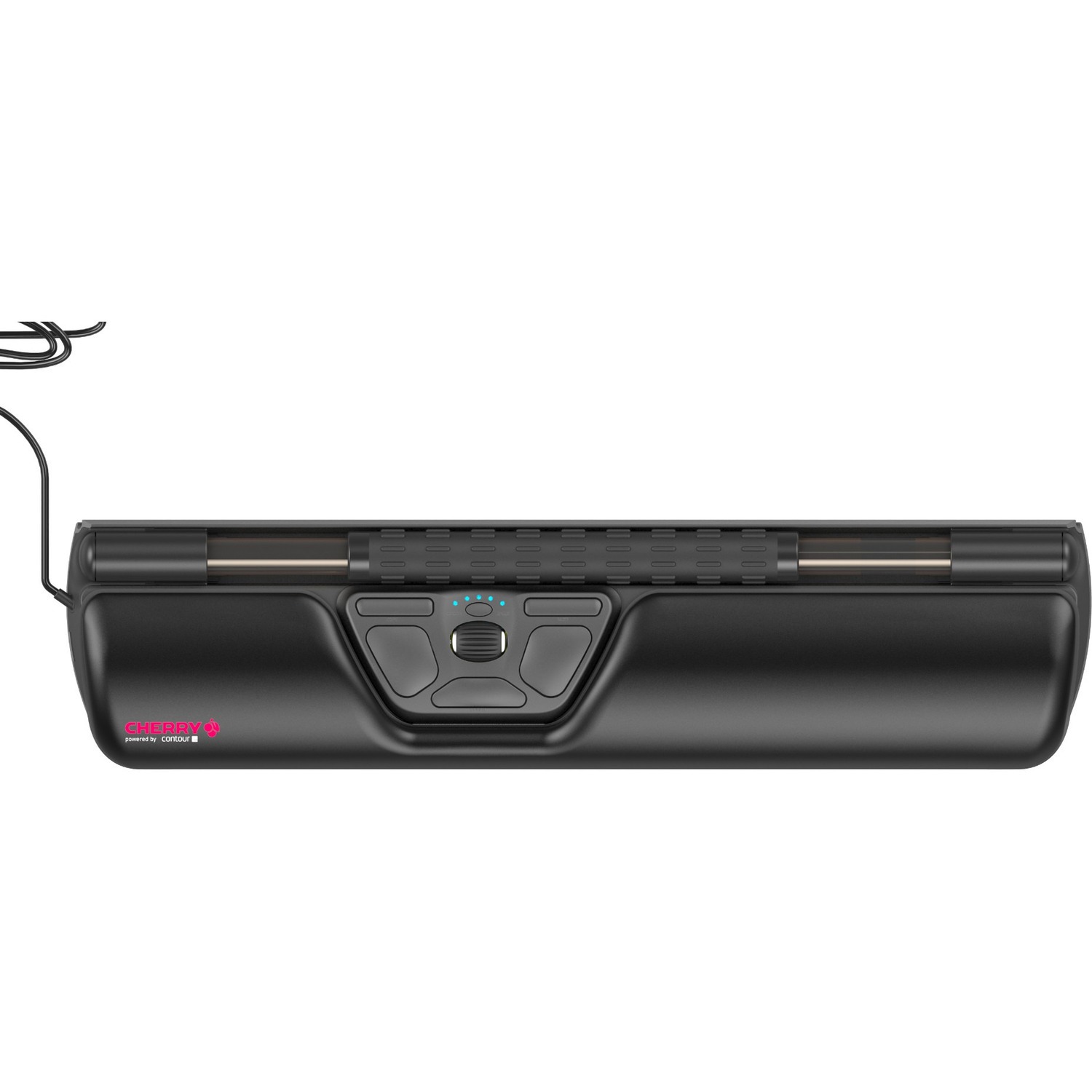 CHERRY RollerMouse Roll Bar Mouse - USB - Optical - 8 Button(s) - Black