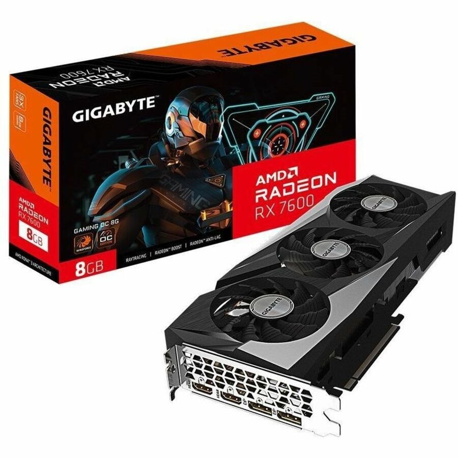 GIGABYTE1 AMD Radeon RX 7600 Graphic Card - 8 GB GDDR6