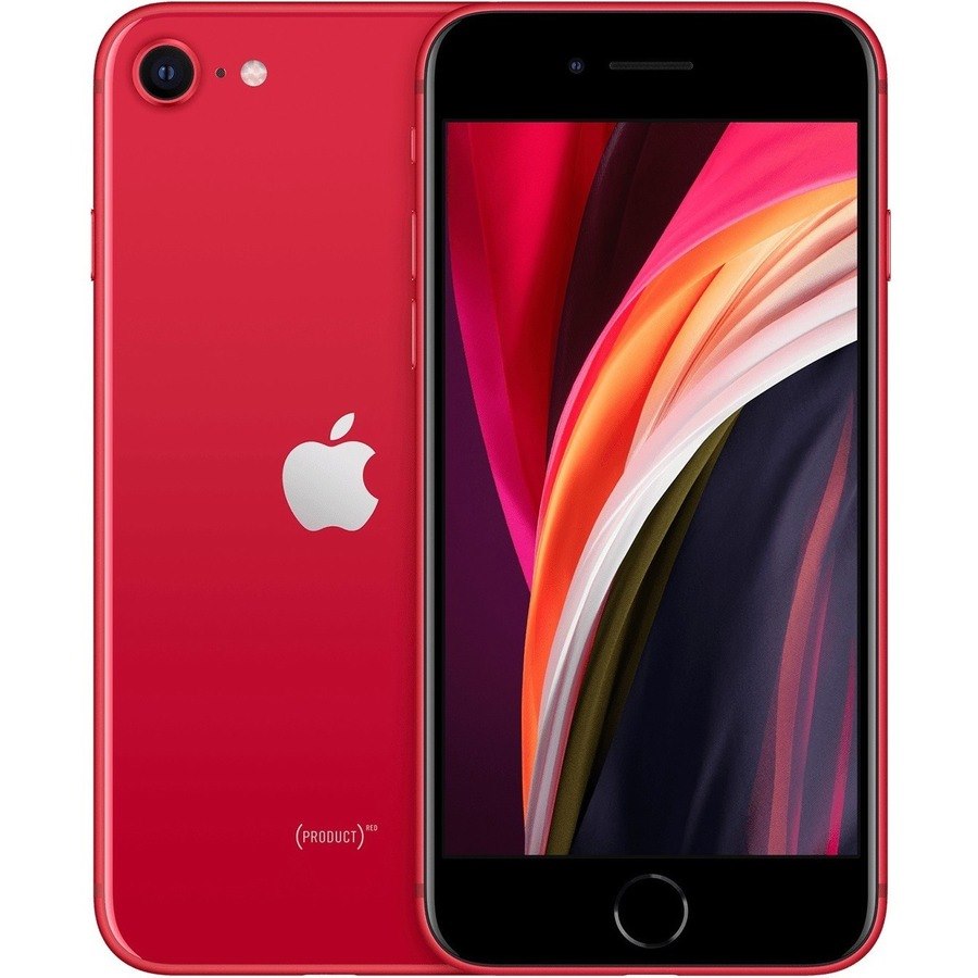 Apple iPhone SE 128 GB Smartphone - 4.7" LCD HD 750 x 1334 - Dual-core (2 Core) 2.65 GHz Quad-core (4 Core) 1.80 GHz - 3 GB RAM - iOS 13 - 4G - Red
