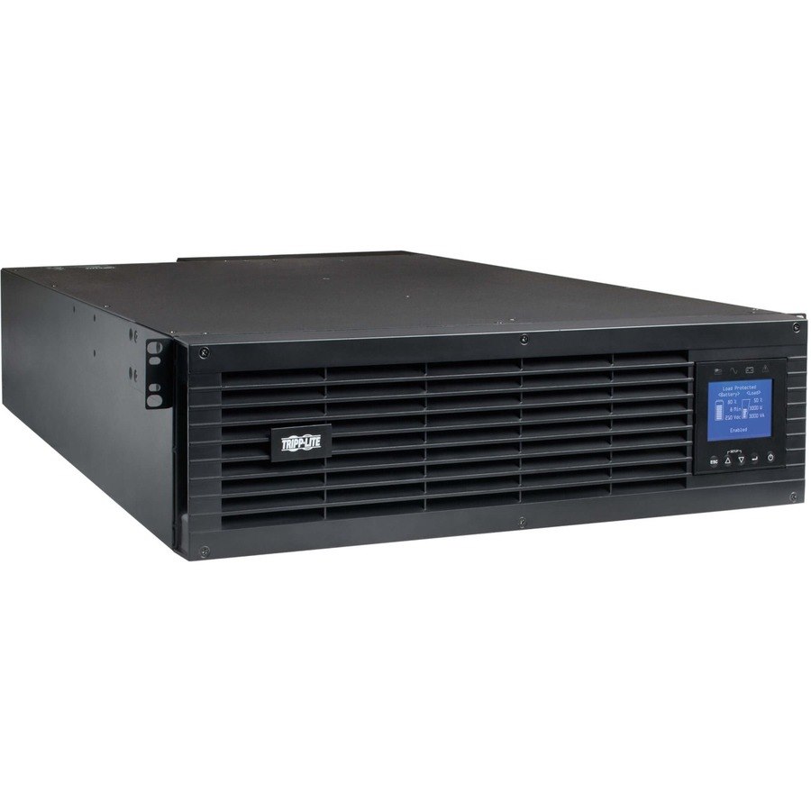 Tripp Lite by Eaton 220/230/240V 6000VA 6000W On-Line Double-Conversion UPS, Unity Power Factor, Hardwire Input/Output, 3U