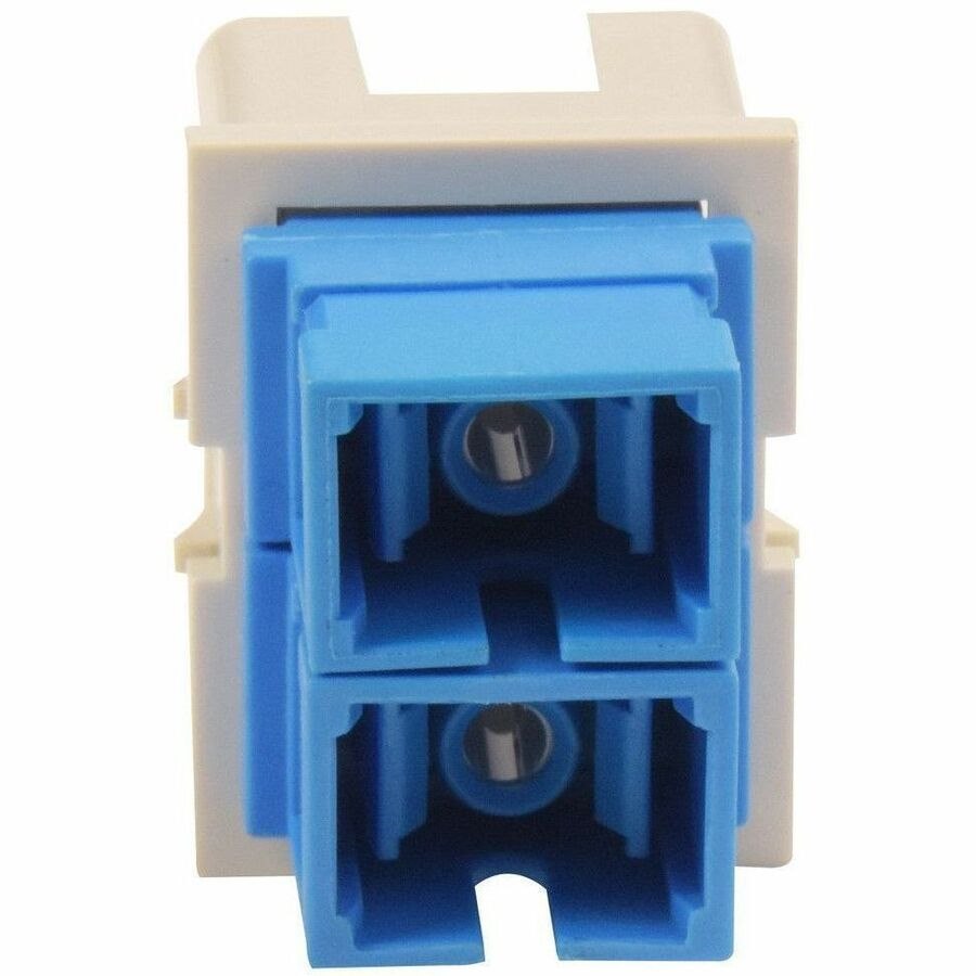 Ortronics TRACJACK MODULE, 2-SC SIMPLEX SINGLEMODE CERAMIC BLUE ADAPTERS