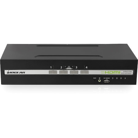 IOGEAR 4-Port Dual View HDMI Secure KVM with Audio and CAC Protection Profile v4.0