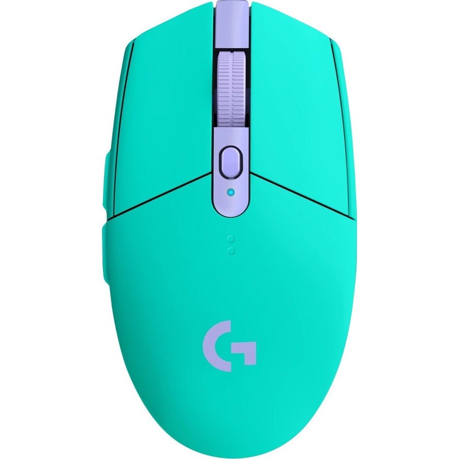 Logitech LIGHTSPEED G305 Mouse - USB Type A - Optical - 6 Programmable Button(s) - Mint