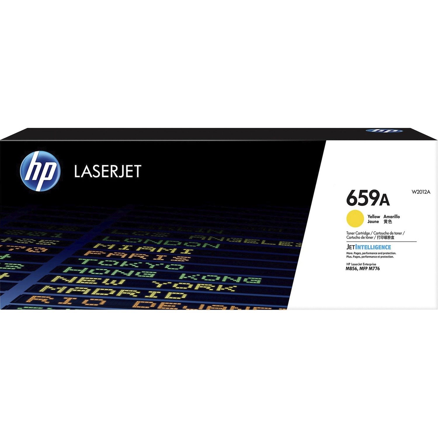 HP 659A Original High Yield Laser Toner Cartridge - Yellow Pack