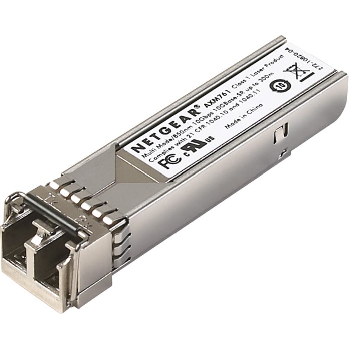 Netgear ProSafe AXM761 SFP+ - 1 x LC Duplex 10GBase-SR Network - 10 Pack