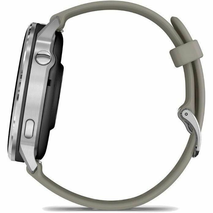 Garmin Venu 4 - 45 mm Silver with Silver Gray Silicone Band