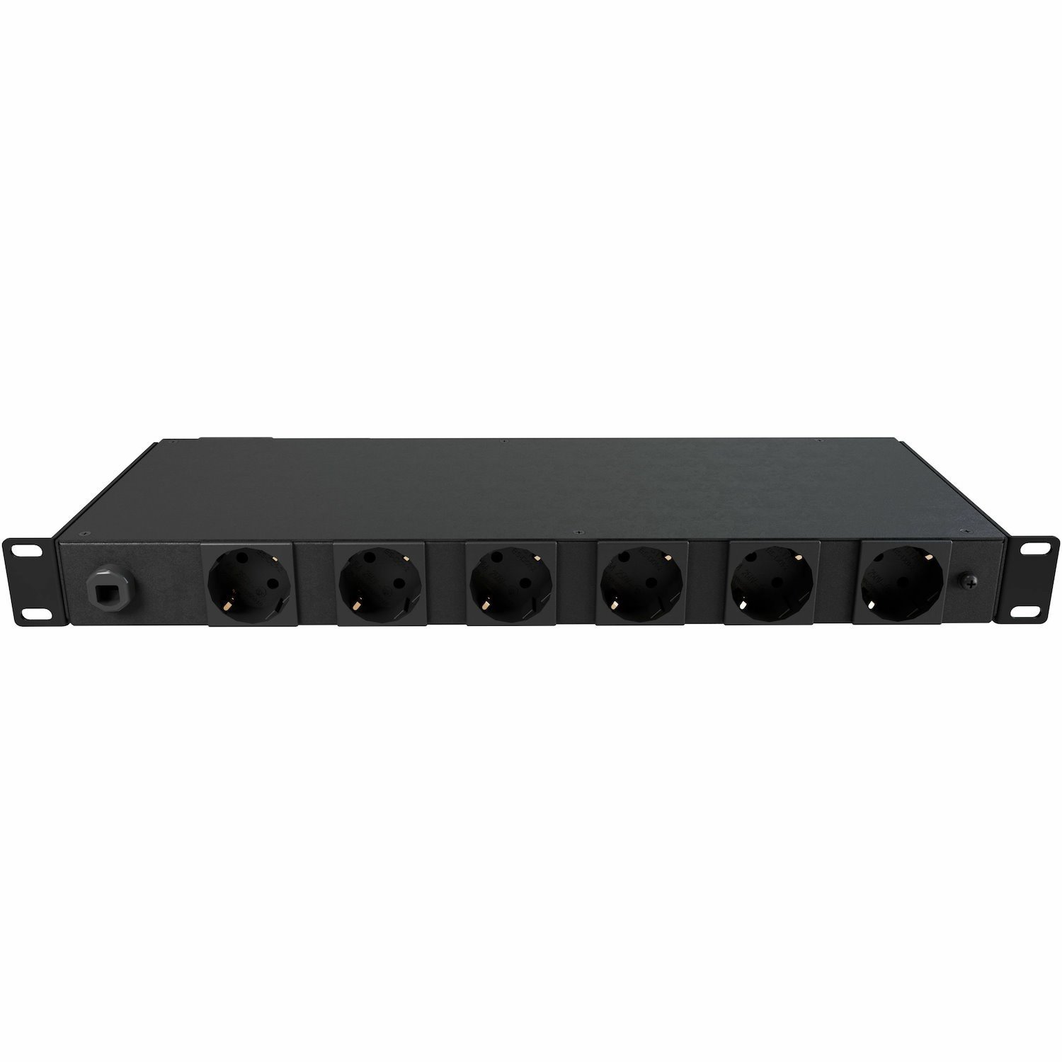Vertiv PowerGo Monitored rPDU | 1U | 230V | 16A | 3.6kW | German Schuko with 2P+E (IP44) plug | 6 German Schuko receptacles| LED Display | EP4G81A0