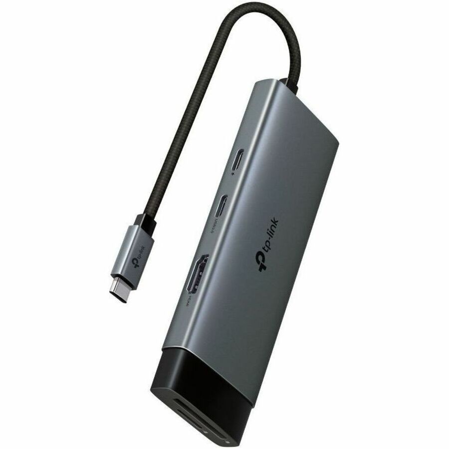 TP-LINK 7 PORT HUB, HDMI 4K@60Hz(1), SD/microSD(2), 100W PD(1), USB-C(1), USB-A(2), 1YR