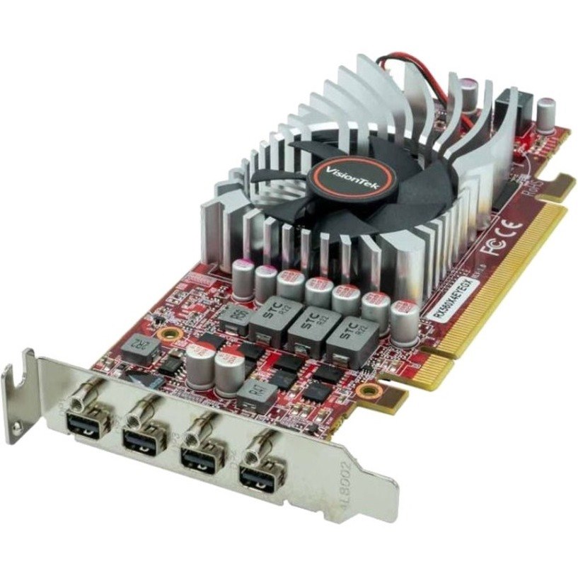 VisionTek AMD Radeon RX 560 Graphic Card - 4 GB GDDR5 - Low-profile