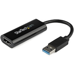 StarTech.com USB 3.0 to HDMI Adapter, USB to HDMI Monitor Converter for Windows, 1080P (no support for macOS/ChromeOS/Linux) - TAA