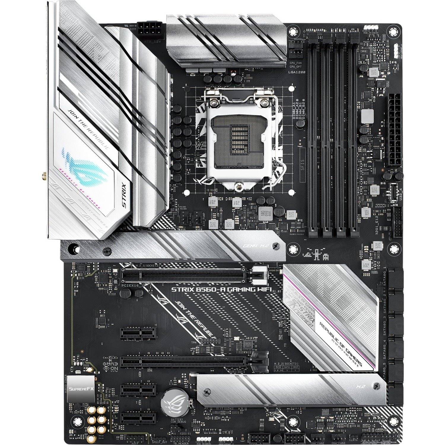 Asus Rog Strix B560-A Gaming Wifi SATA6+4xDDR