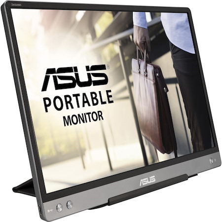 Asus ZenScreen MB14AC 14" Class Full HD LCD Monitor - 16:9 - Dark Grey