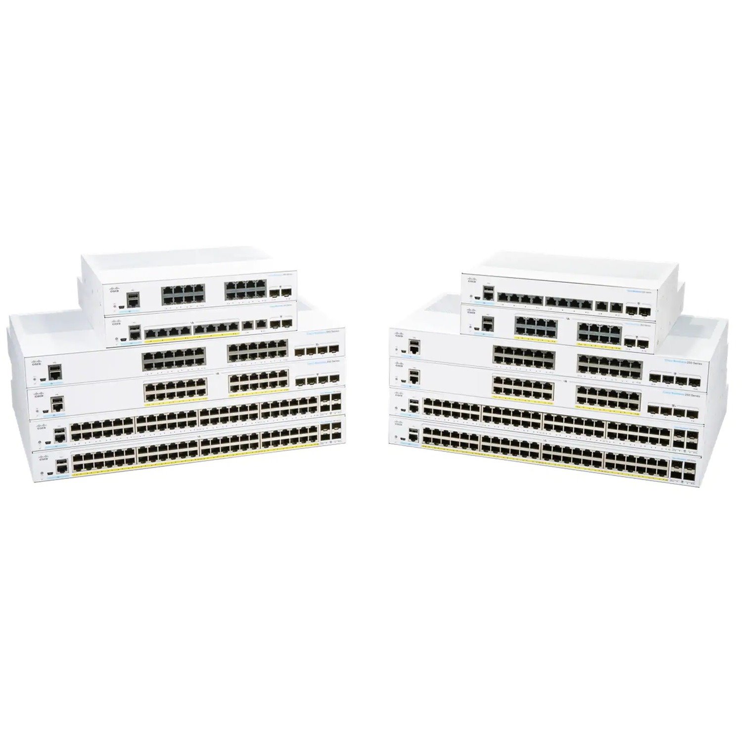 Cisco Business 250 CBS250-8T-E-2G 10 Ports Manageable Ethernet Switch