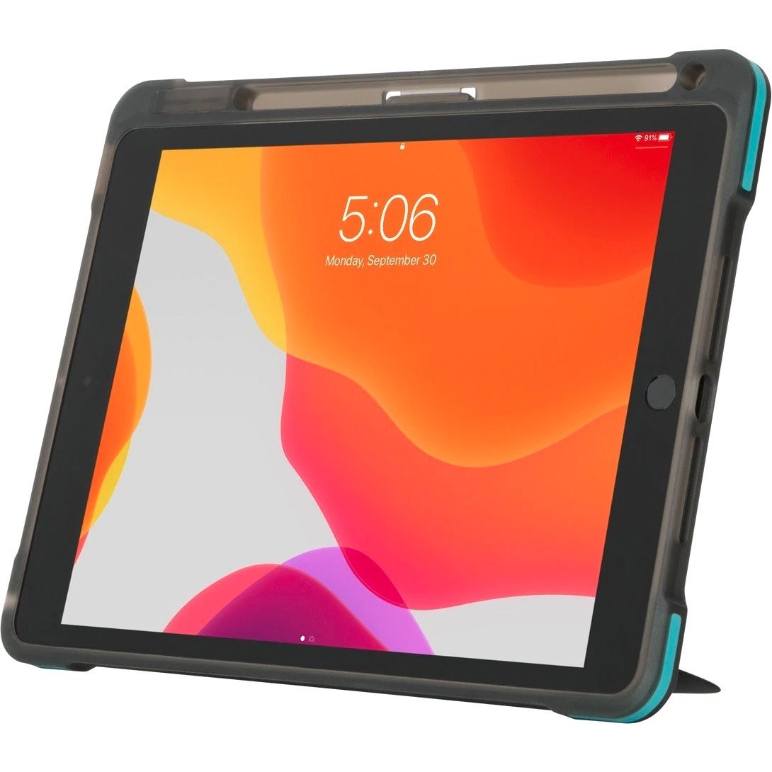 Targus SafePort THD516GL Rugged Carrying Case for 25.9 cm (10.2") Apple iPad (7th Generation), iPad (8th Generation), iPad (9th Generation) Tablet - Asphalt Gray