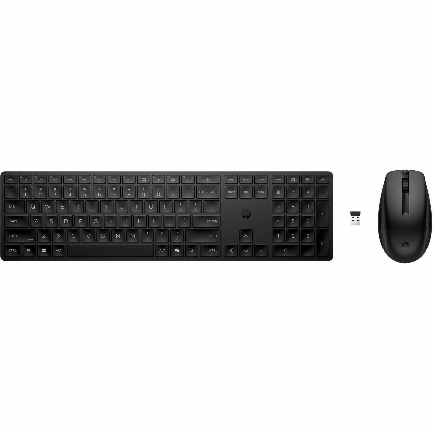 HP 655 Keyboard & Mouse - English (UK) - 2 Piece