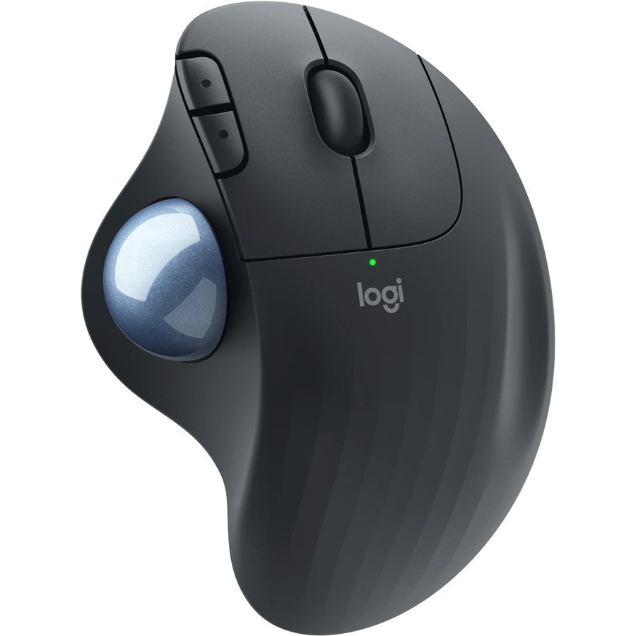 LOGITECH M575 ERGO WIRELESS TRACKBALL MOUSE FOR BUSINESS,BOLT RECEIVER,BT,GRAPHITE - 2YR W