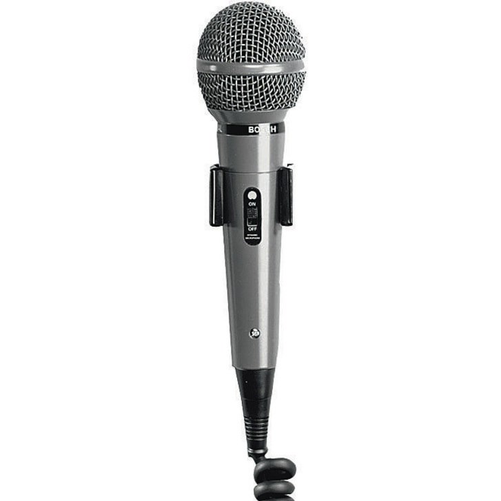 Bosch LBB 9099/10 Rugged Wired Dynamic Microphone - Dark Gray
