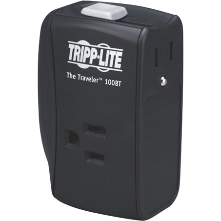 Tripp Lite by Eaton Protect It! 2-Outlet Portable Surge Protector, Direct Plug-In, 1050 Joules, Ethernet Protection