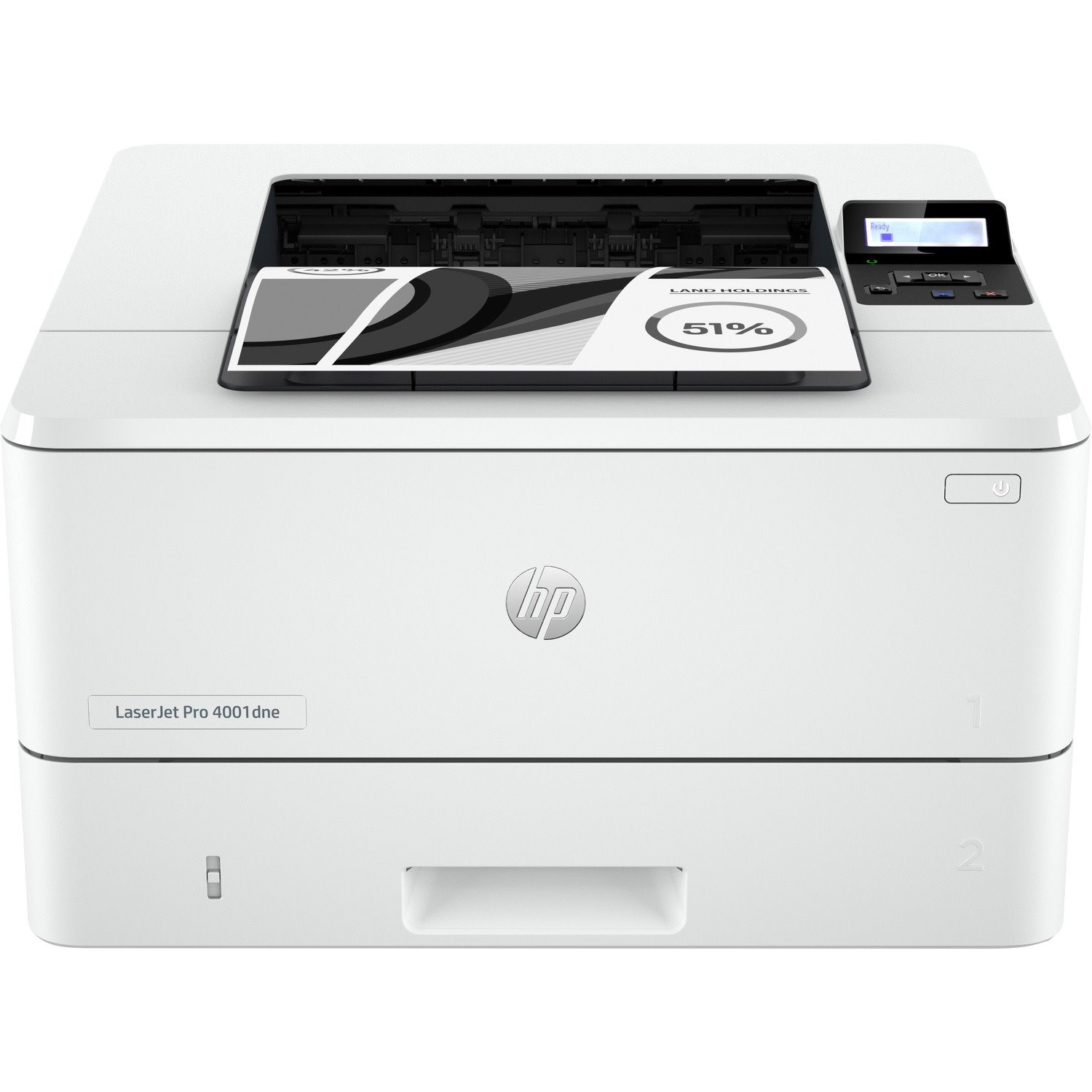 HP LaserJet Pro 4000 4001dne Wired Laser Printer - Monochrome