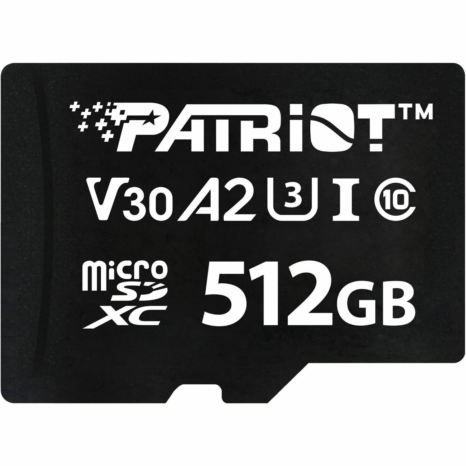 Patriot Memory 512 GB Class 10/UHS-I (U3) V30 microSDXC