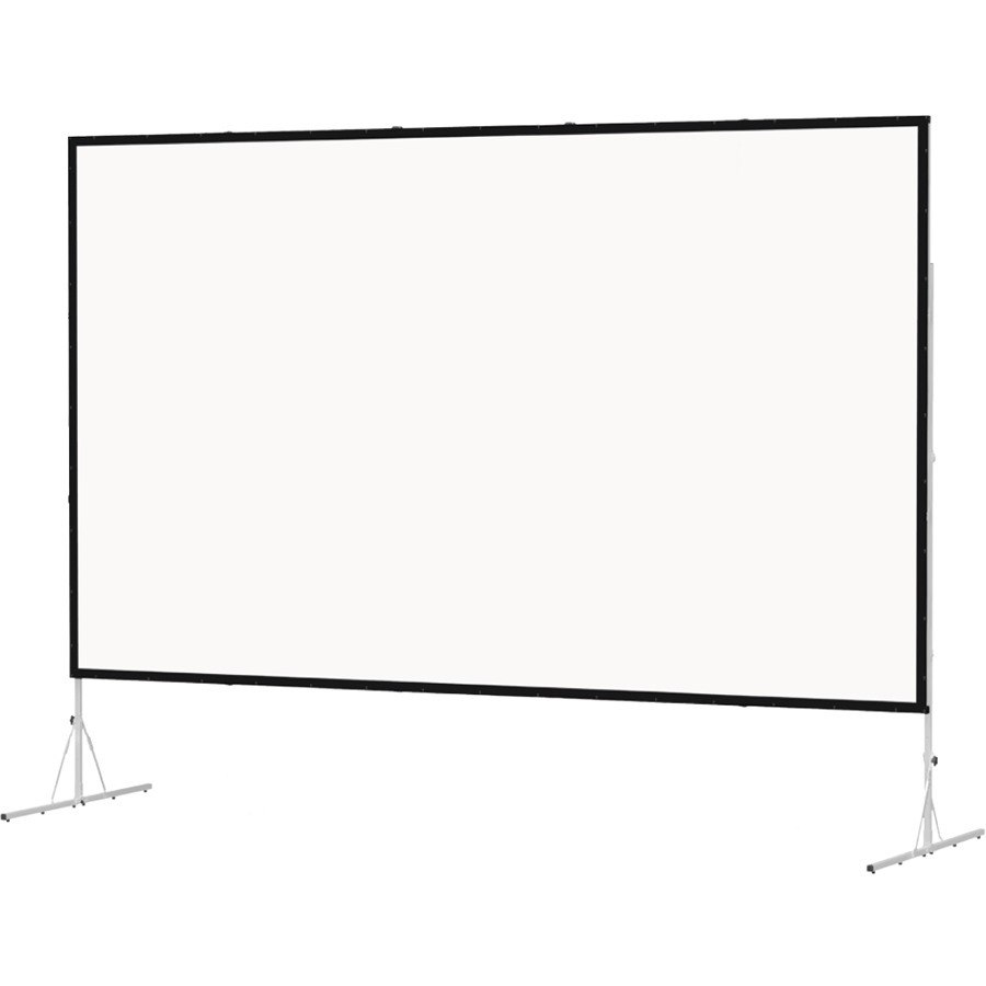 Da-Lite Fast-Fold Deluxe Screen System - Portable Folding Frame Projection Screen - 163in Screen