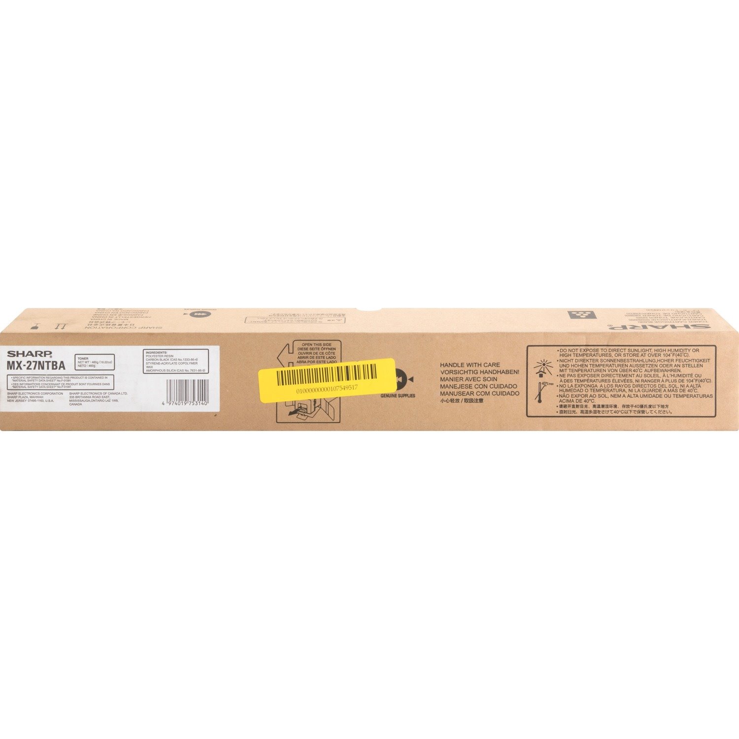 Sharp MX27NTBA Original Toner Cartridge