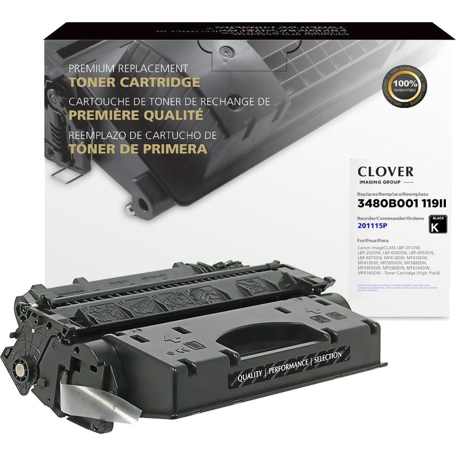 Clover Imaging Remanufactured Toner Cartridge for Canon 119II (3480B001)